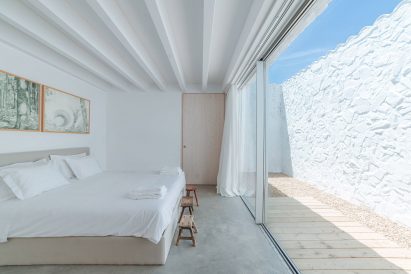 Interior image of a bedroom at Casa da Volta