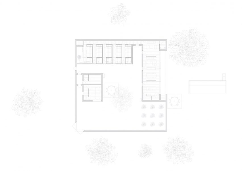 Plan of Casa da Volta by Promontorio
