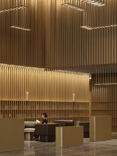 SFC Shangying Cinema Luxe has a golden interior
