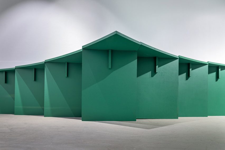 Marimba exhibition design by Lanza Atelier