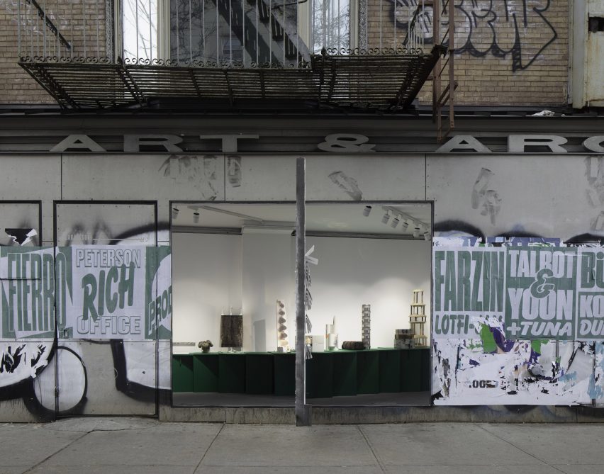 The exterior of Storefront gallery in Manhattan, New York