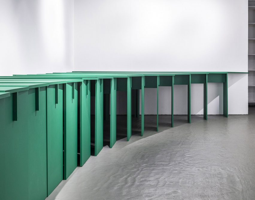 Marimba exhibition design by Lanza Atelier