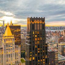 CetraRuddy completes art deco skyscraper topped with “sculpted crown” in New York