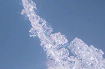 Salt crystals