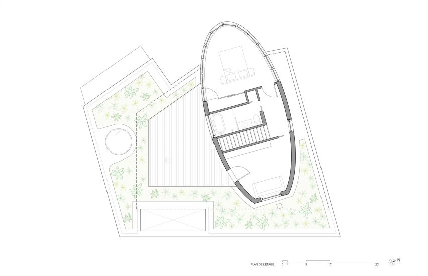 Second floor plan