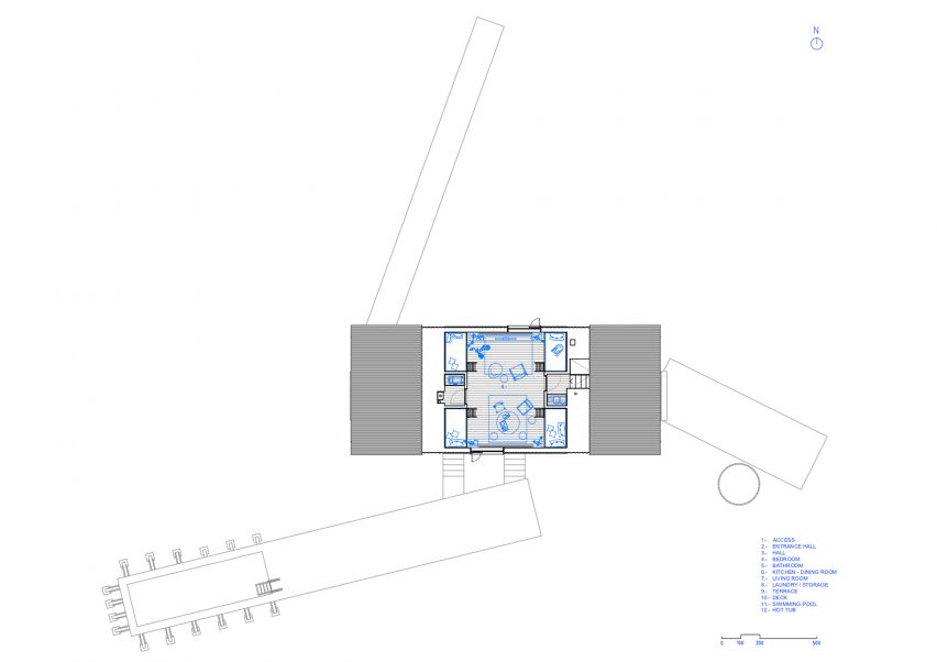 Second storey plan