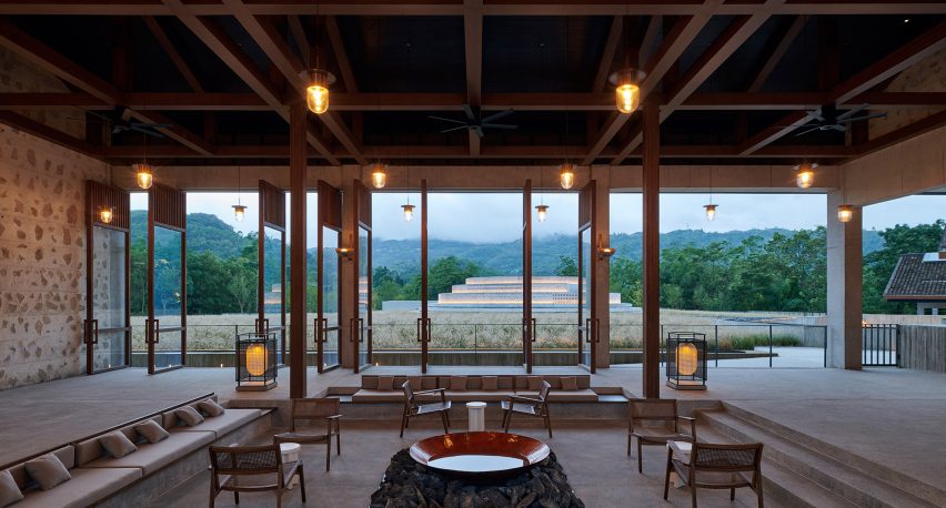 Inside the Shan-Shui distillery by Neri & Hu