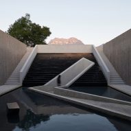 Outside the Shan-Shui distillery by Neri & Hu