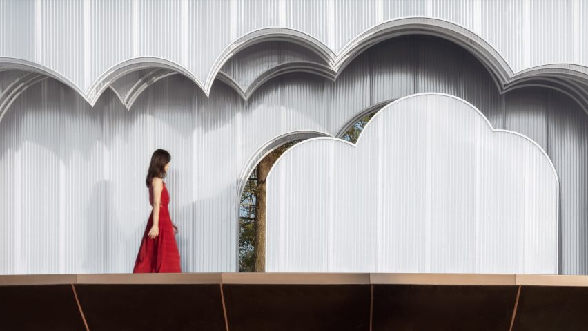 Polycarbonate pavilion