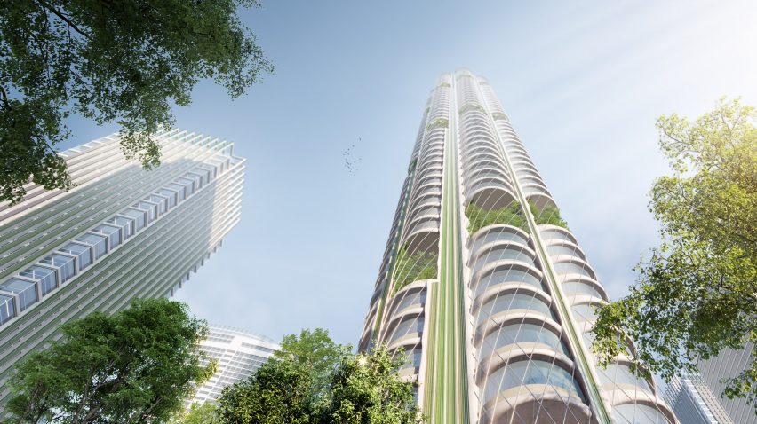 Urban Squioa by SOM from below