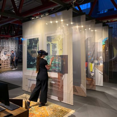 The Venn Room augmented reality installation by Space Popular