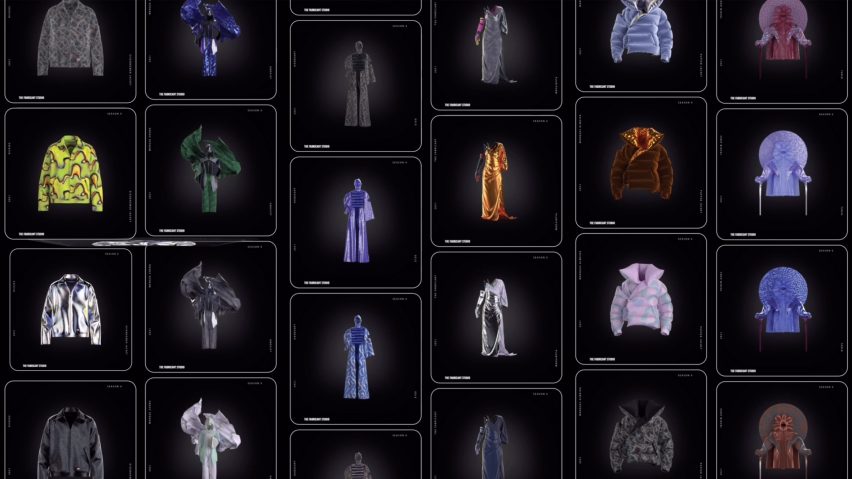 Digital garments designed using The Fabricant Studio
