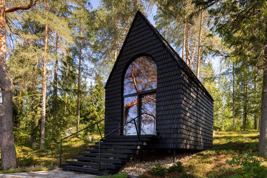 Black cabin