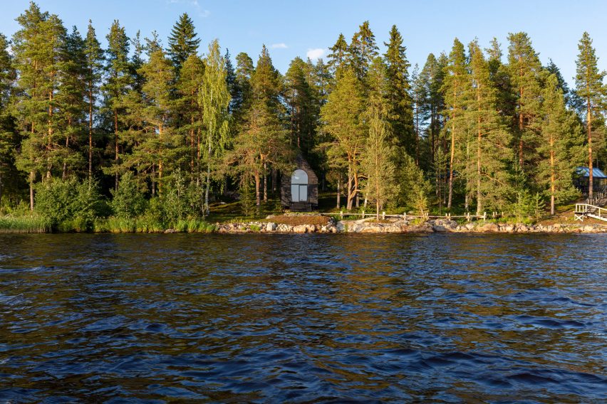The exterior of The Filmmaker's Hut