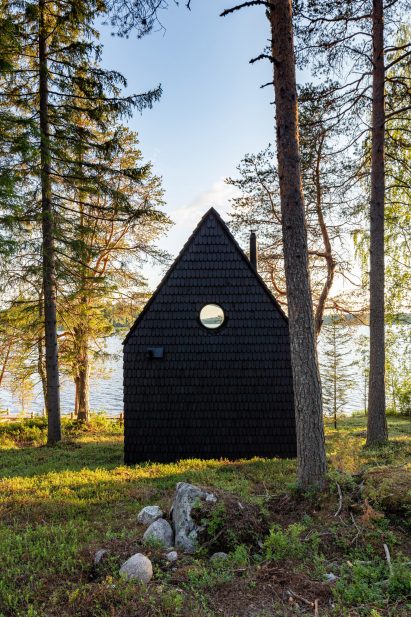 The exterior of The Filmmaker's Cabin