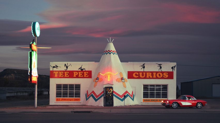 Hayley Eichenbaum captures the “punchy absurdity” of Route 66 roadside architecture
