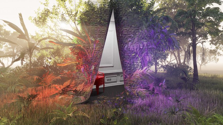 Virtual reality portal by Space Popular