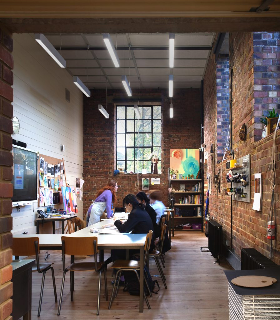 The Malthouse is a theatre that was designed by Tim Ronalds Architects