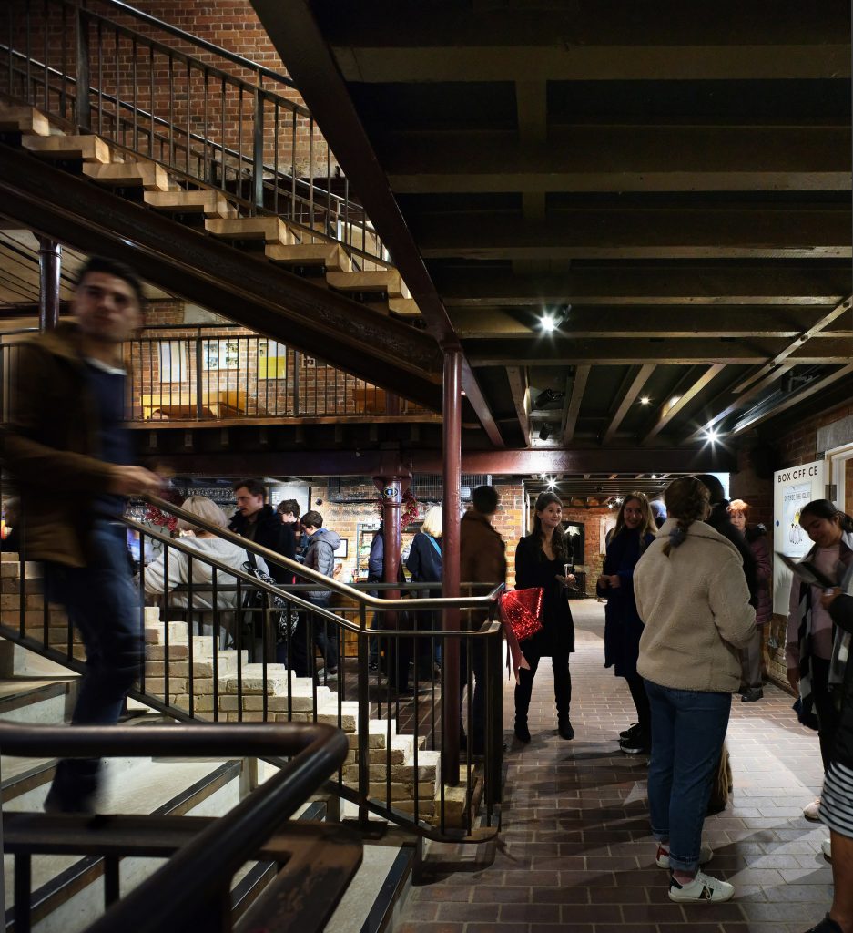 The Malthouse is a theatre that was designed by Tim Ronalds Architects