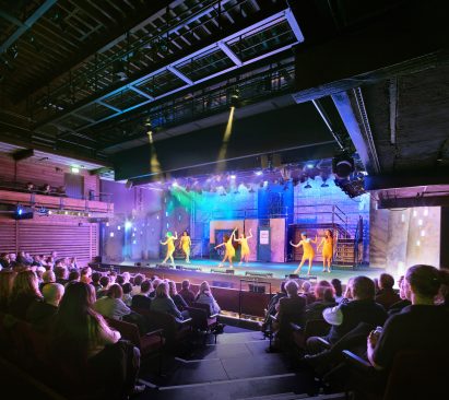 The auditorium and stage at The Malthouse