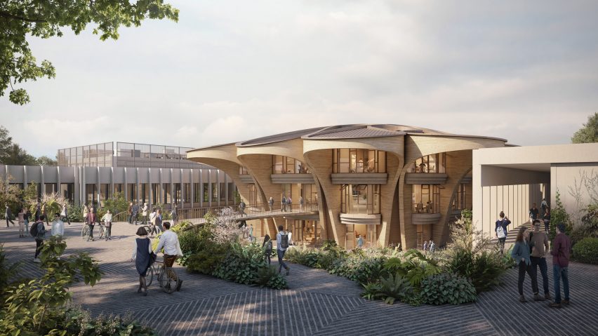 UCB campus centrepiece by Heatherwick Studio
