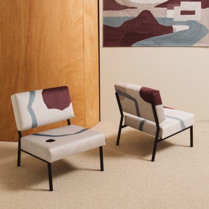 Armchair 02 by Babel Brune presented at Maison & Objet