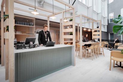 Work lounge at VALO Hotel & Work