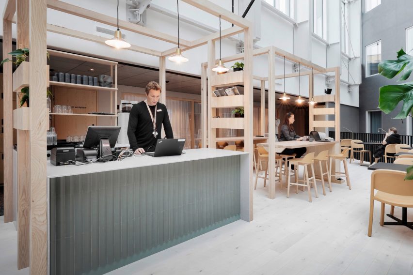 Work lounge at VALO Hotel & Work