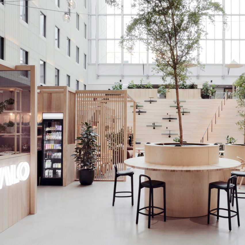 Work lounge at VALO Hotel & Work