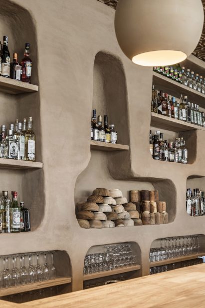 Interiors of Veneno restaurant in Guadalajara
