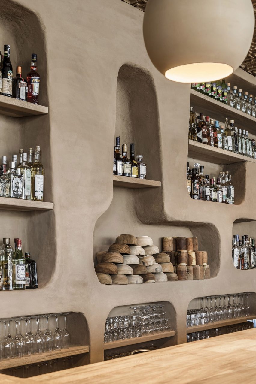 Interiors of Veneno restaurant in Guadalajara