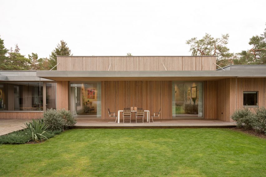 Wooden terrace