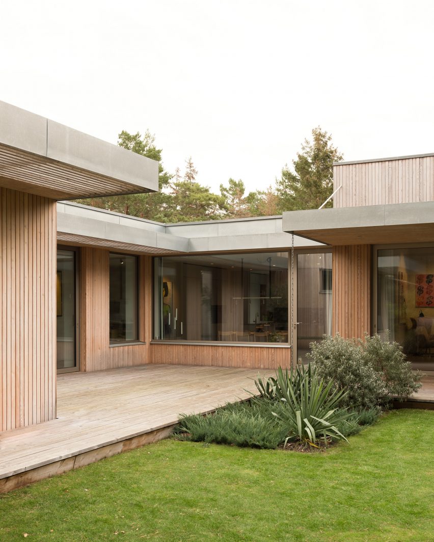 Exterior of Villa MSV by Johan Sundberg