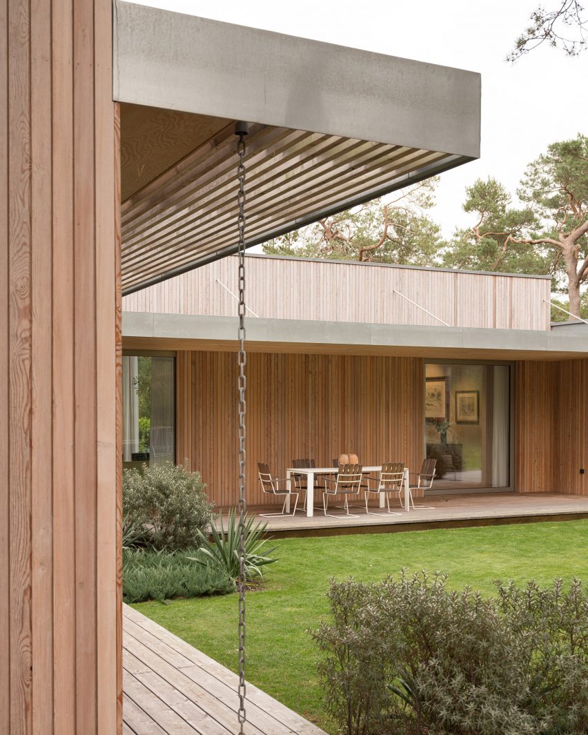 Exterior of Villa MSV by Johan Sundberg