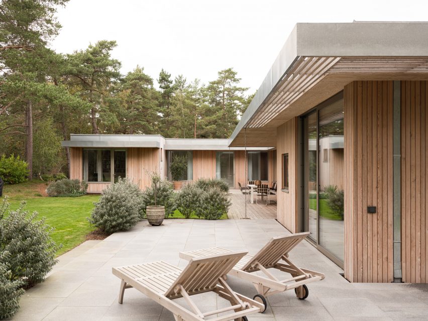 Exterior of Villa MSV by Johan Sundberg