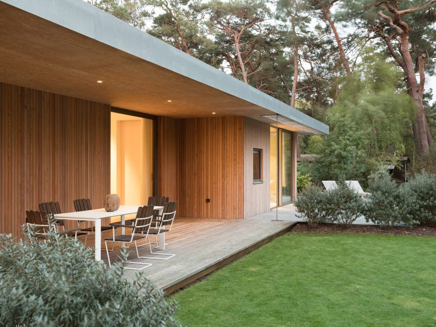 Wooden terrace
