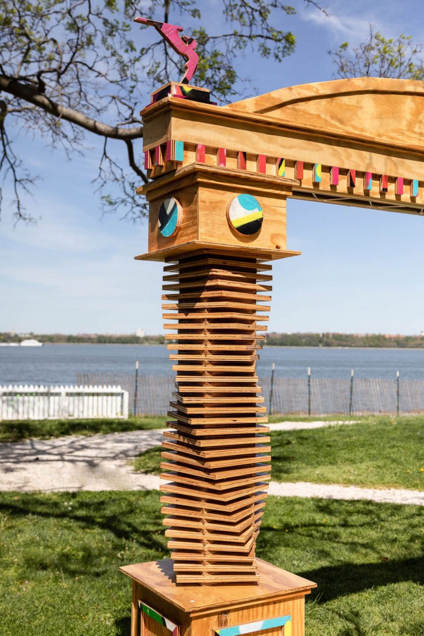 The Plywood Protection Project is an installation series across New York City by Worthless Studios