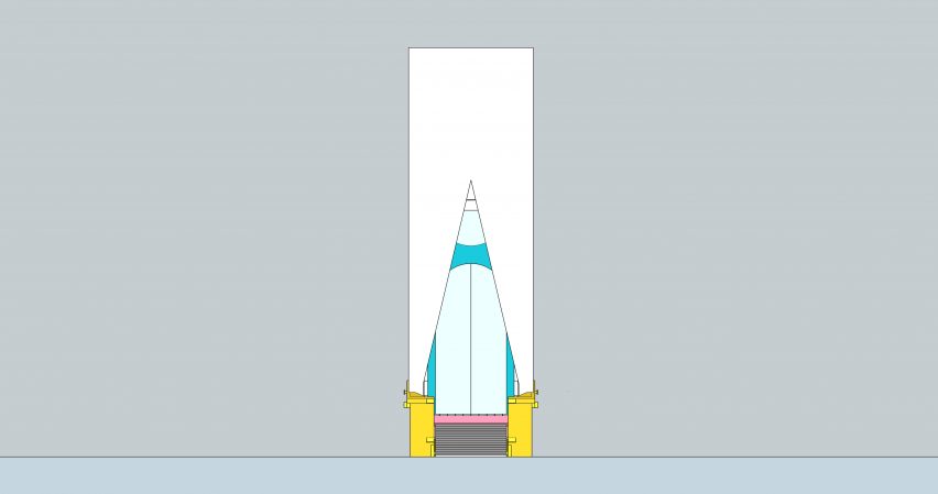 The Feelings Library elevation plan