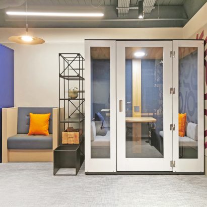 Soho office phone booth by Meavo