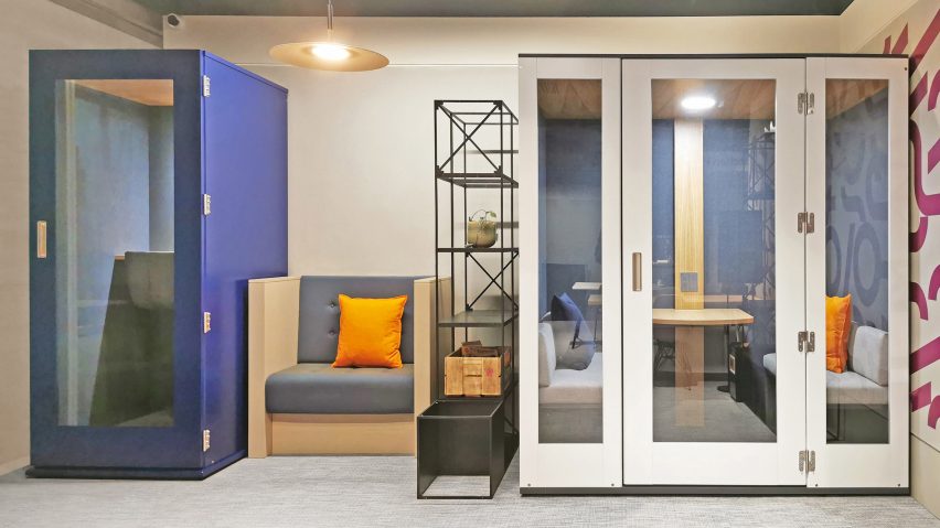 Soho office phone booth by Meavo
