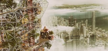 A visualisation of a new skyscraper in Hong Kong