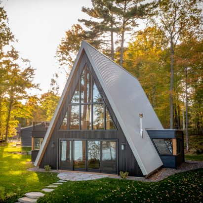A-Frame home at Lake Placid