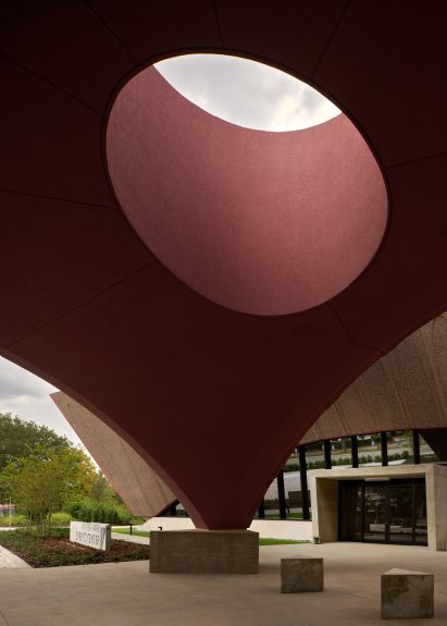 Image of the pavilion at Winter Park Library & Events Center
