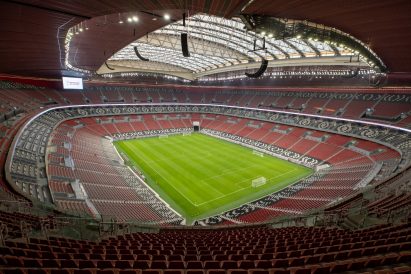 Inside the Al Bayt Stadium