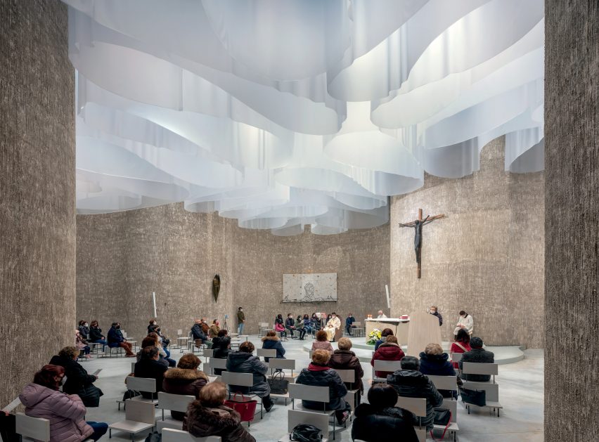 Santa Maria Goretti Church by Mario Cucinella Architects