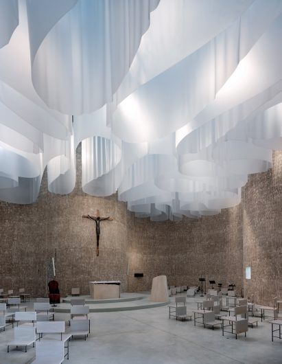 Main auditorium of Santa Maria Goretti Church