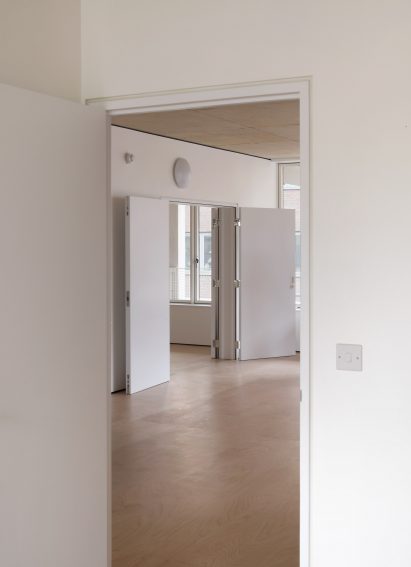Interior image of a co-living space at A House for Artsist