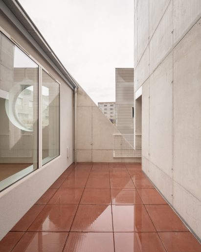 Image of a terrace at A House for Artists