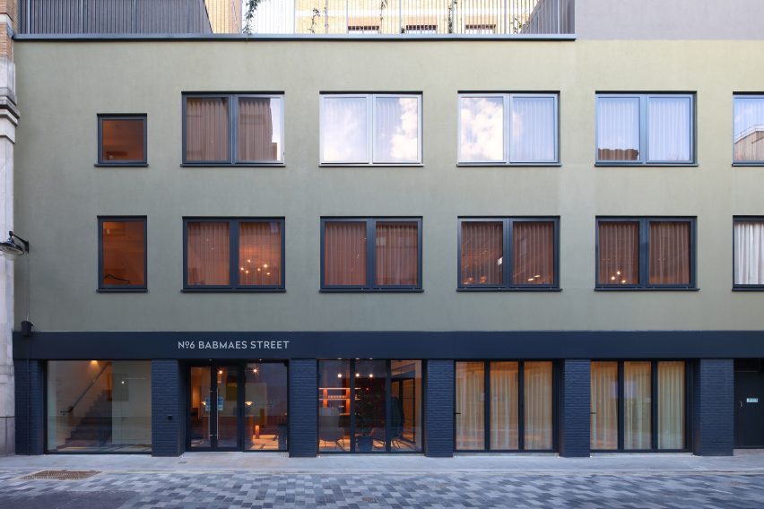 6 Babmaes Street office for The Crown Estate by Fathom Architects