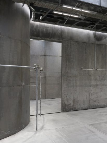 Interior image of the Balenciaga Berlin store